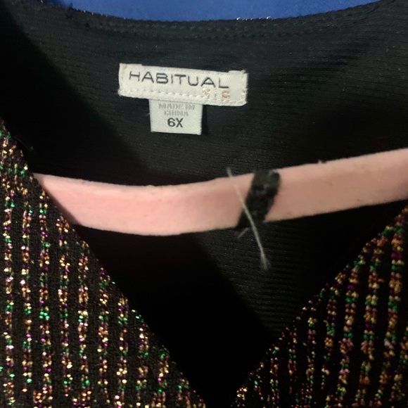 Girls size 6X sparkly dress. - Picture 3 of 7